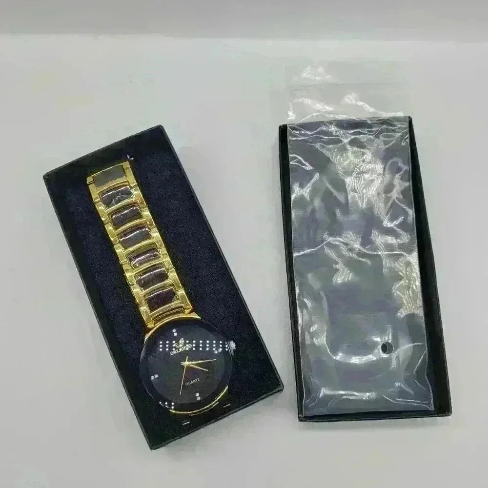 COPY - New 2022 Luxury Quartz Men Waterproof Wristwatch Gold Fashion Steel Stra…